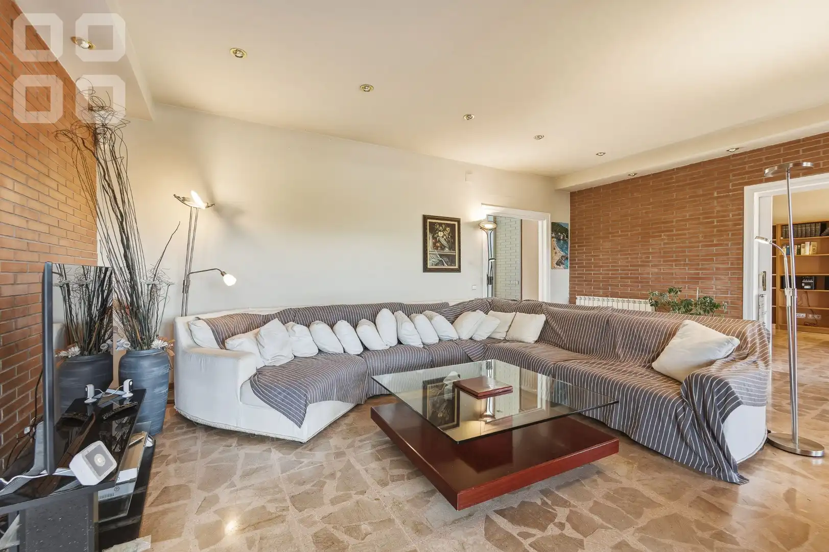 Sala de estar de Casa o chalet en venta en Caldes d'Estrac con Calefacción, Jardín privado y Terraza