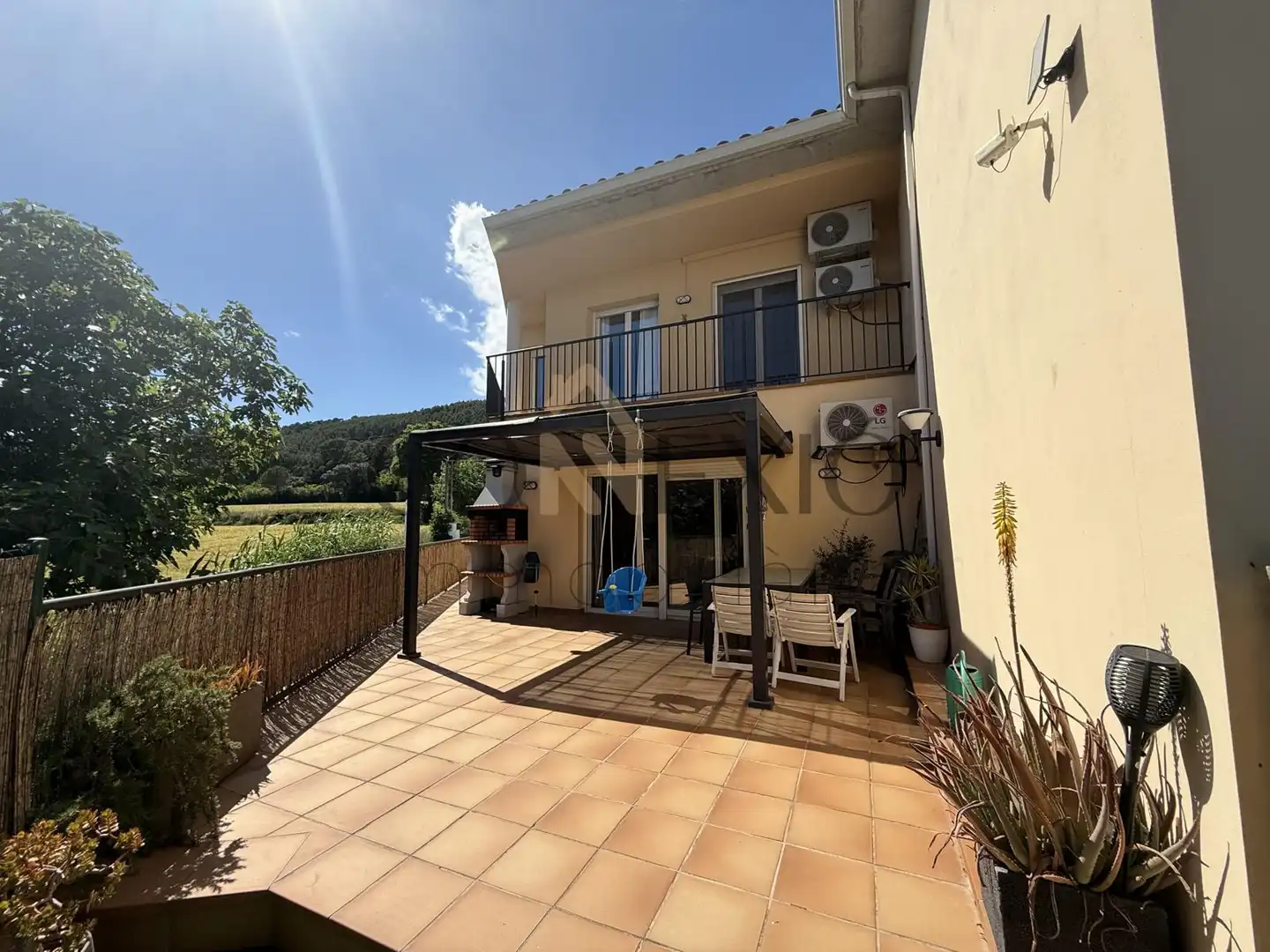 Terrassa de Casa o xalet en venda en Sant Julià de Ramis amb Aire condicionat, Calefacció i Jardí privat