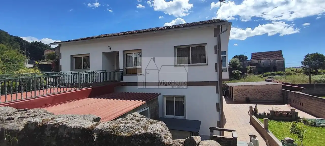 Vista exterior de Casa o chalet en venta en Moaña con Calefacción, Jardín privado y Trastero