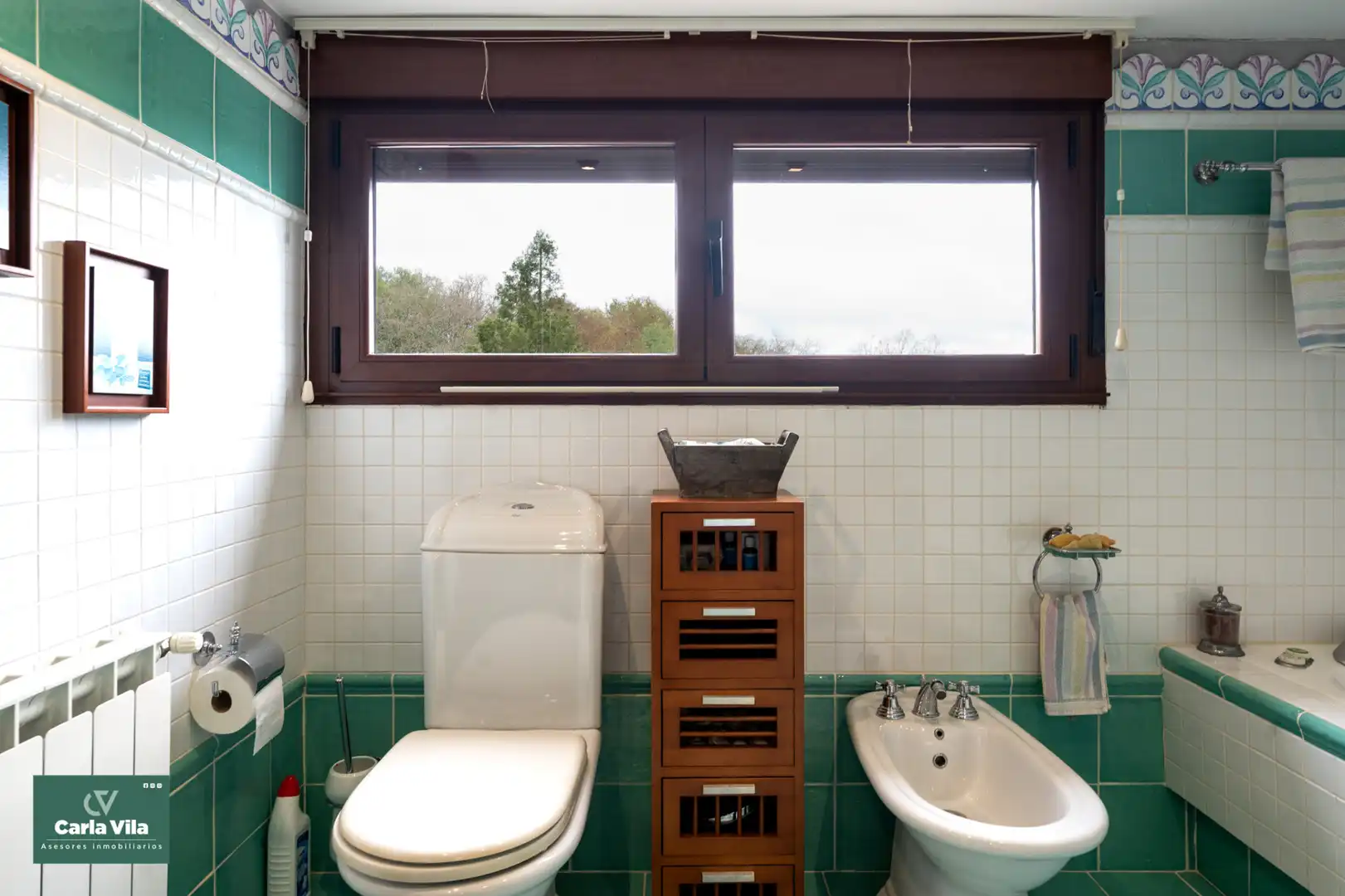 Bathroom of Houses for sale in Lugo  with Heating, Private garden and Parquet flooring