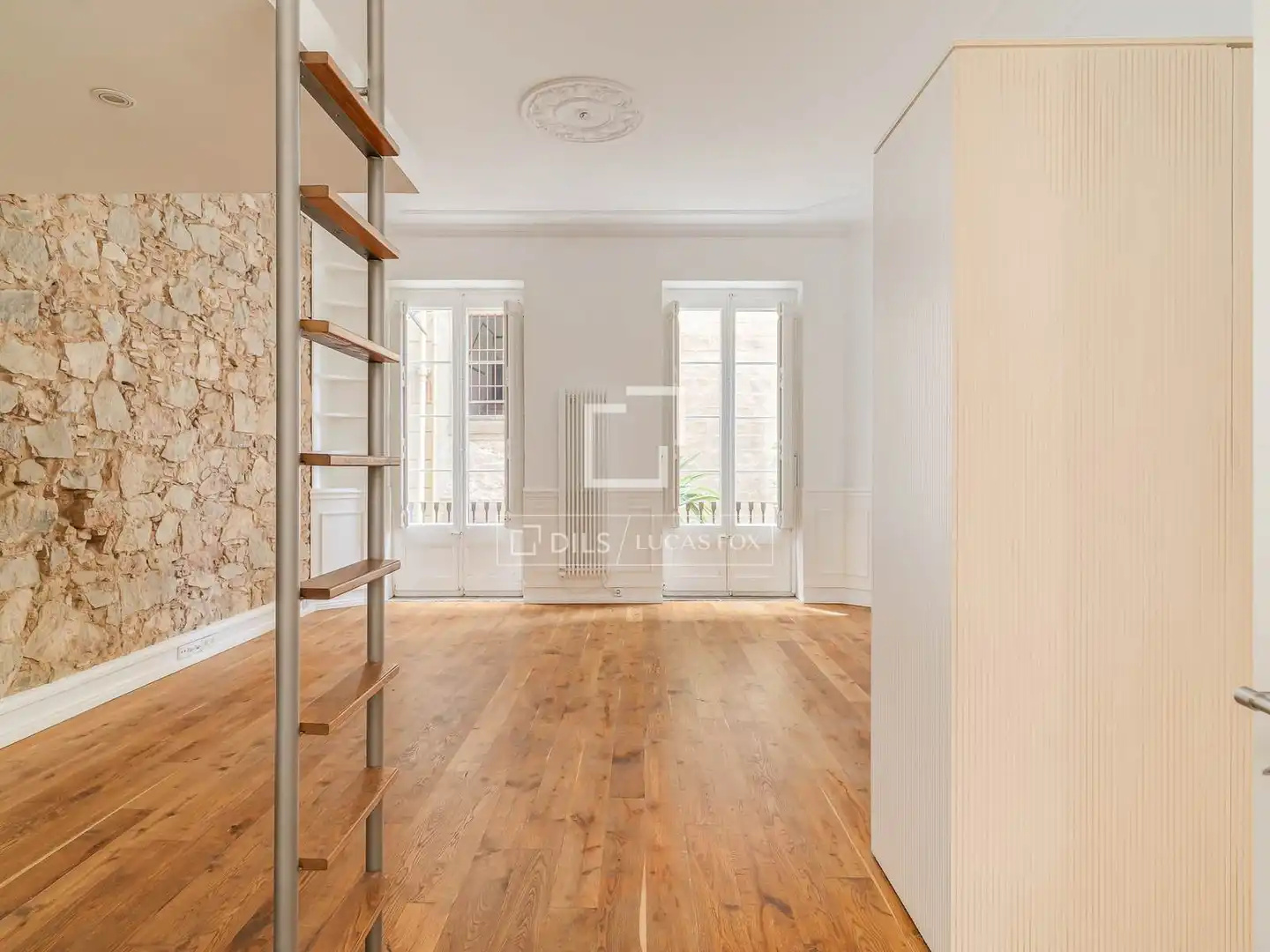 Vista exterior de Piso en venta en Barcelona con Aire acondicionado, Calefacción y Jardín privado