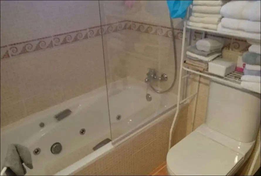Bathroom of Detached homes for rent in Montequinto  with Air Conditioner, Heating and Terrace