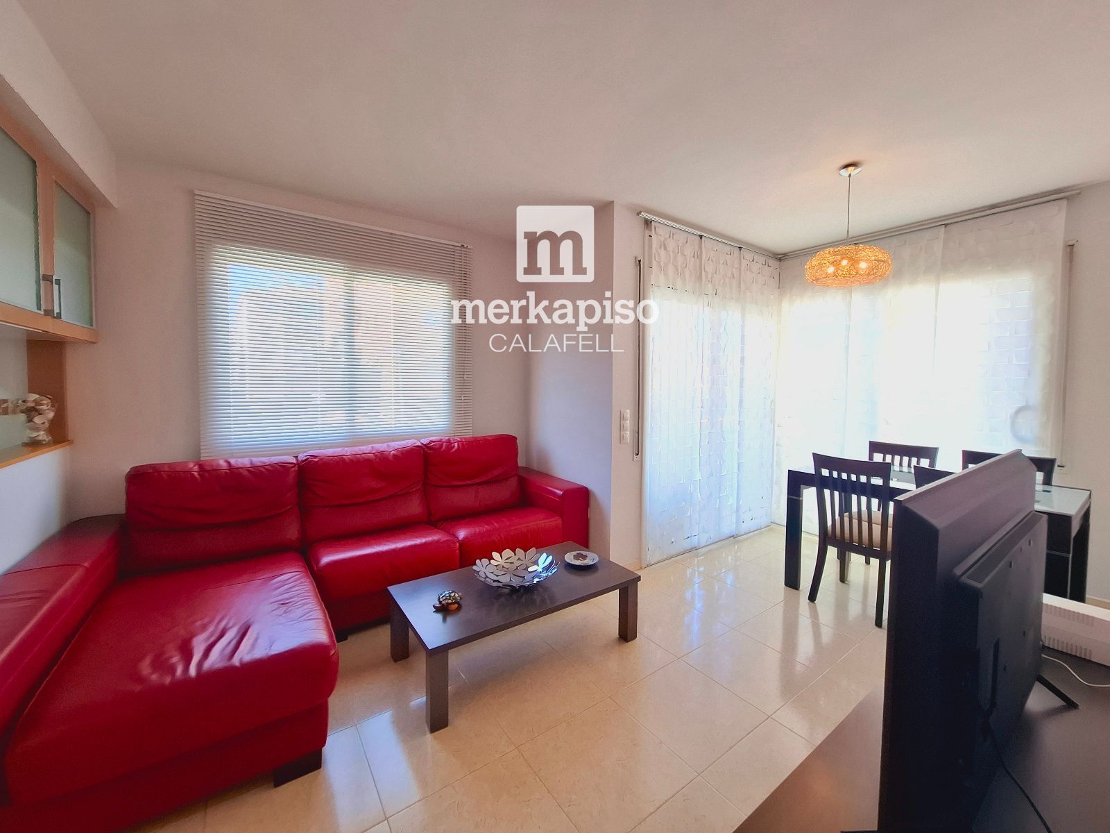 Living room of Flat for sale in Calafell  with Air Conditioner, Heating and Terrace