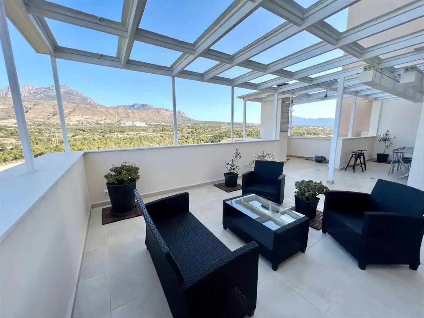Terrace of Attic for sale in Benidorm  with Air Conditioner, Swimming Pool and Balcony