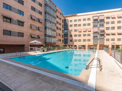 Swimming pool of Flat for sale in  Madrid Capital