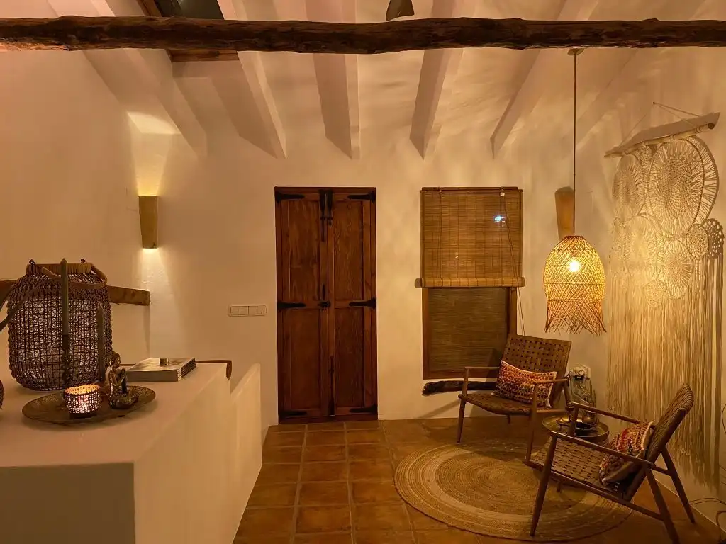 Sala de estar de Finca rústica en venta en Orxeta con Calefacción, Terraza y Trastero