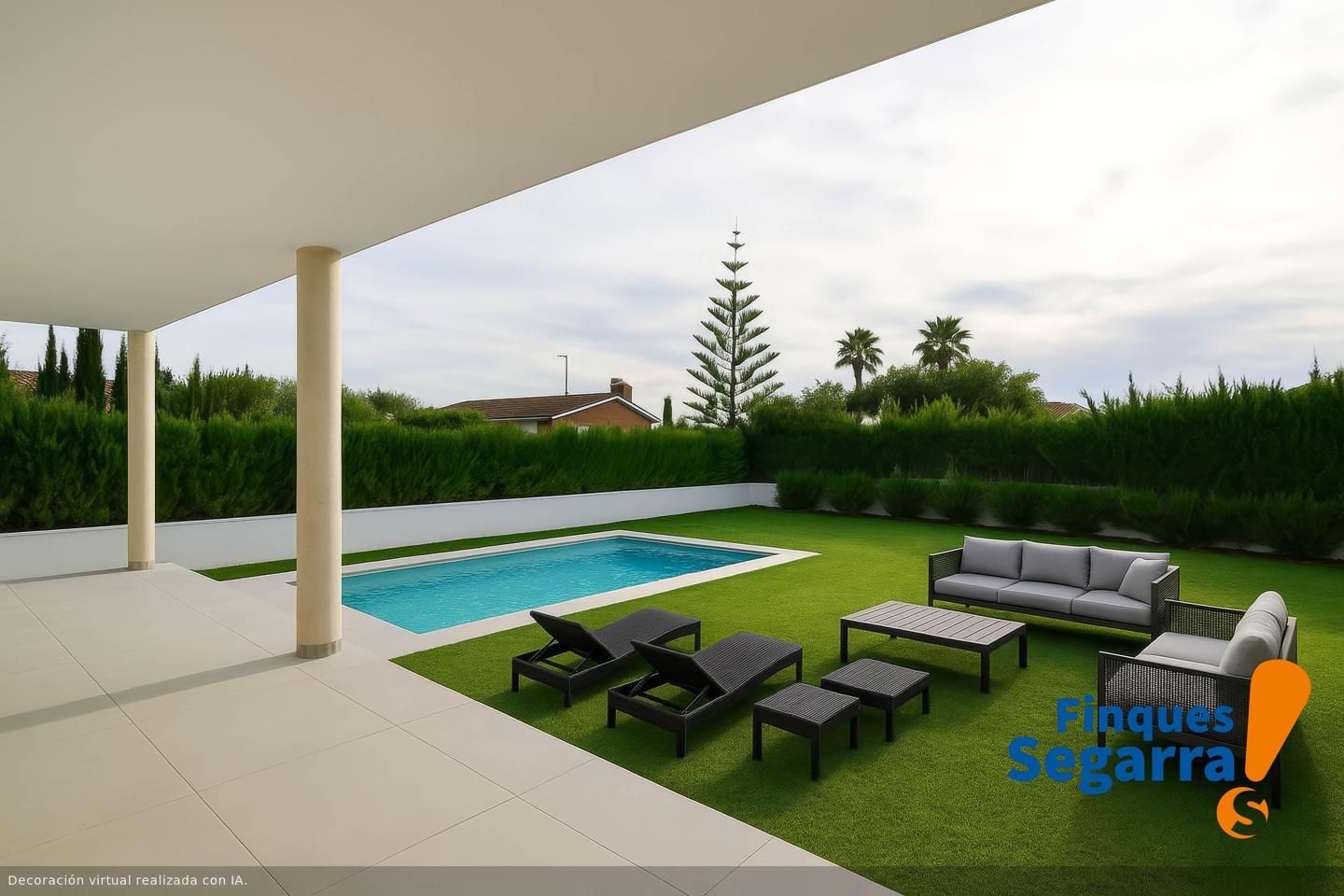 Terraza de Casa o chalet en venta en Roda de Berà con Aire acondicionado, Calefacción y Jardín privado