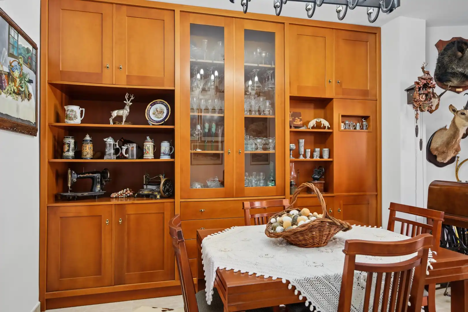 Dining room of Flat for sale in Maçanet de Cabrenys  with Heating, Terrace and Oven