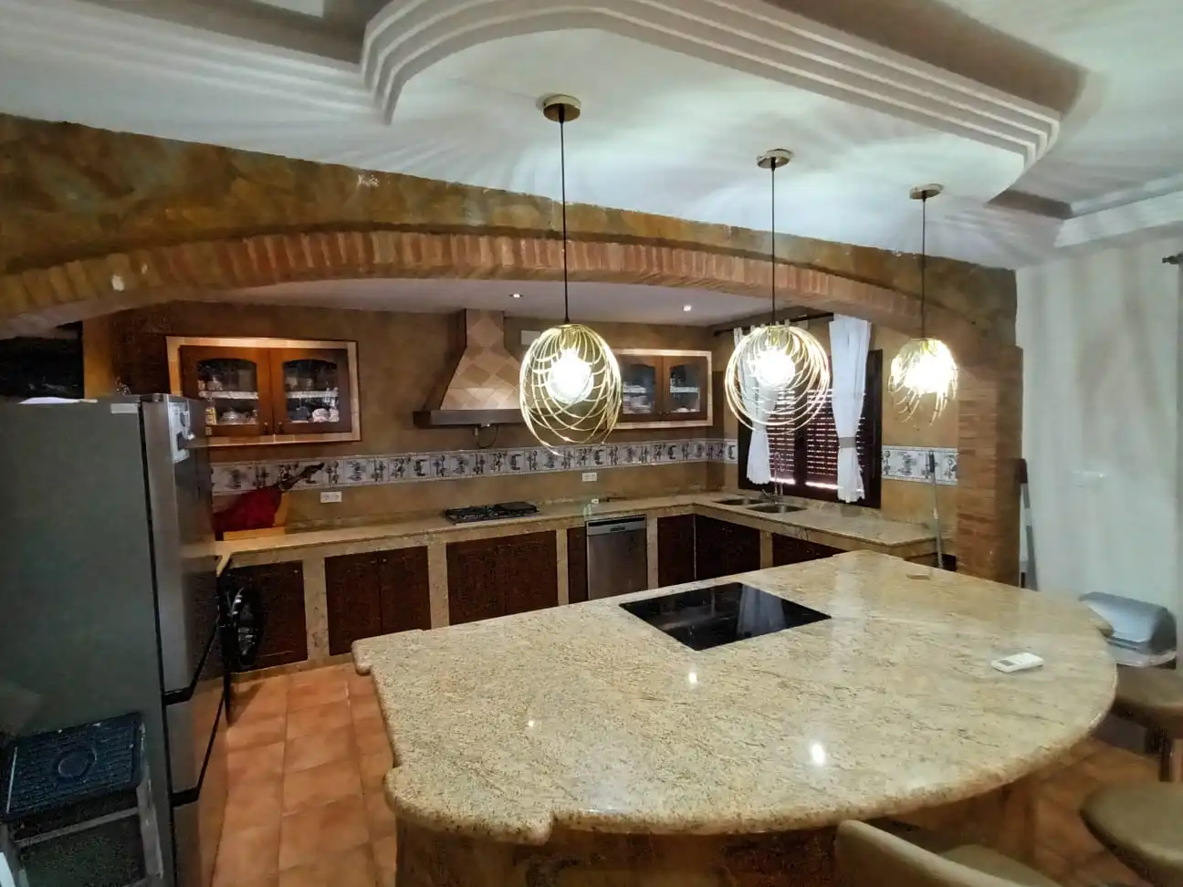 Cocina de Casa o chalet en venta en Mérida con Aire acondicionado, Calefacción y Jardín privado