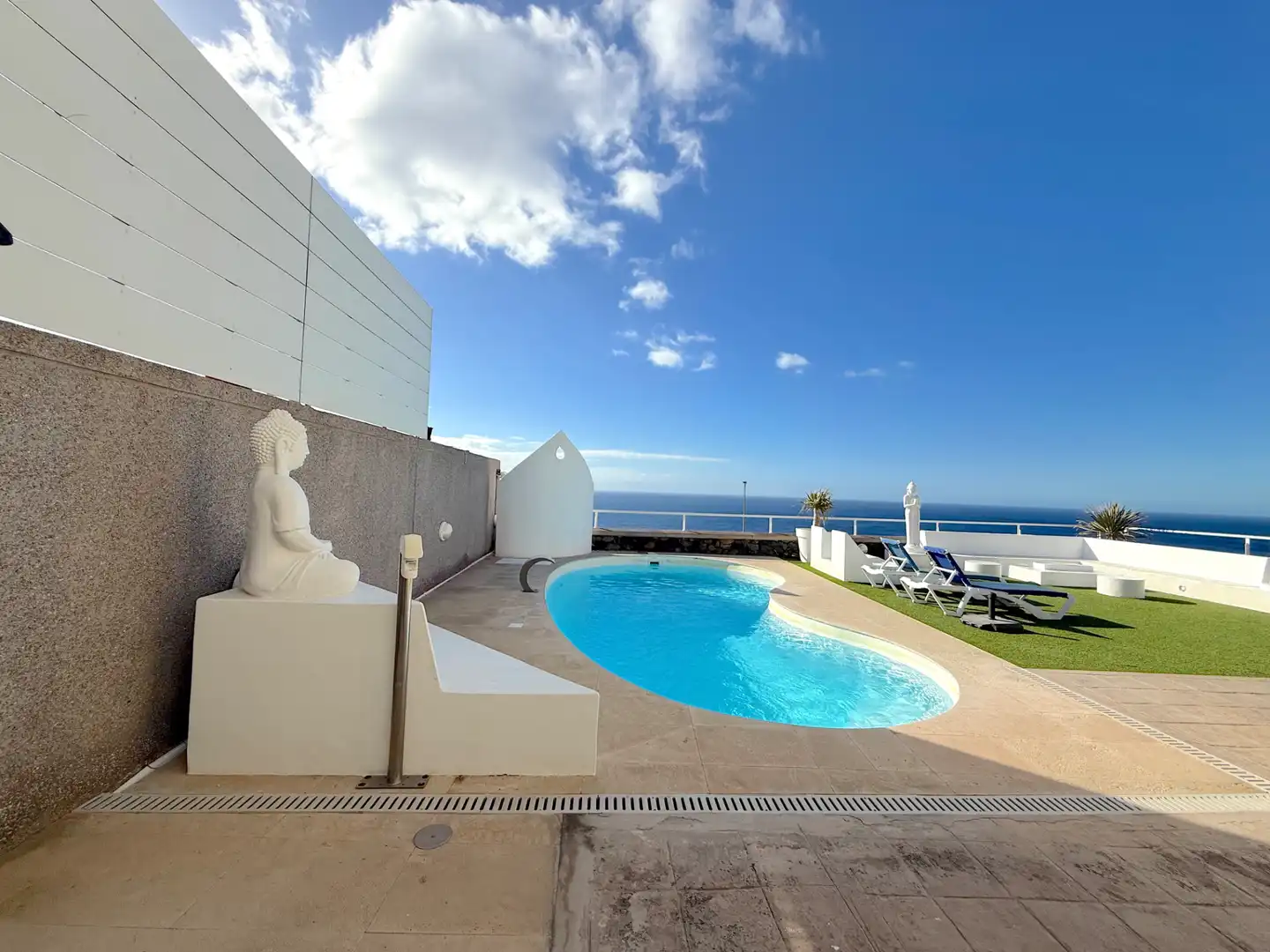 Piscina de Casa o chalet de alquiler en Santa Cruz de Tenerife con Aire acondicionado, Jardín privado y Parquet