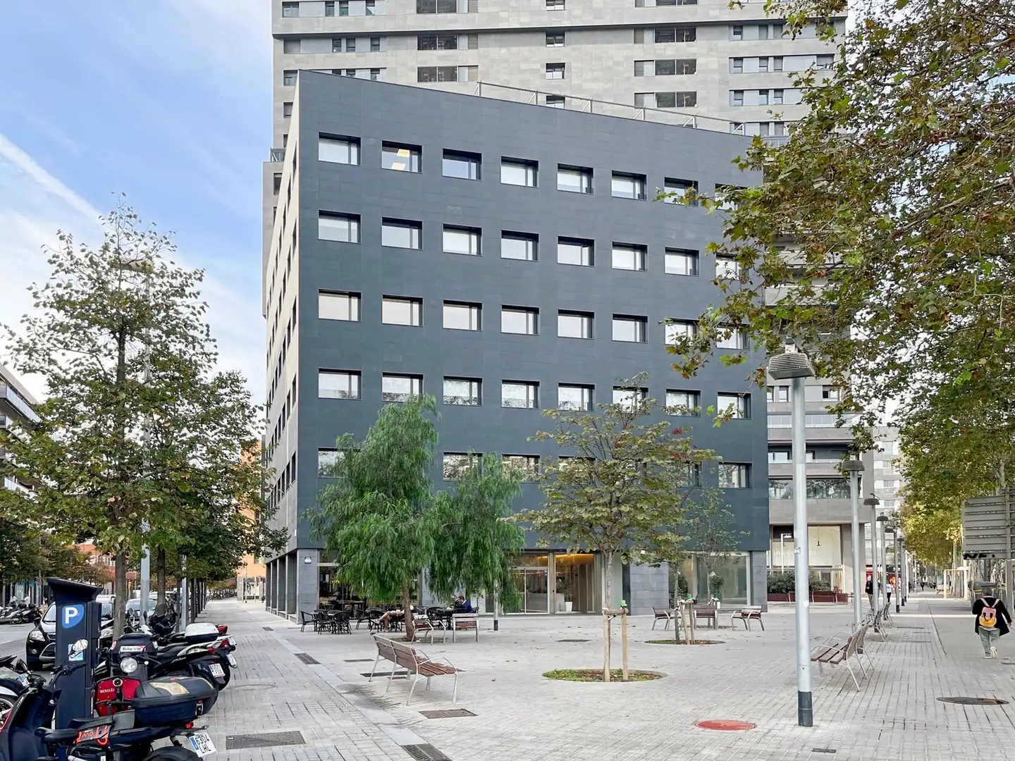 Außenansicht von Büro zur Miete in Barcelona mit Klimaanlage, Heizung und Möbliert
