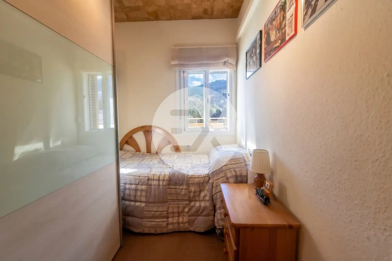 Bedroom of Flat for sale in Castelldefels  with Air Conditioner, Terrace and Community pool