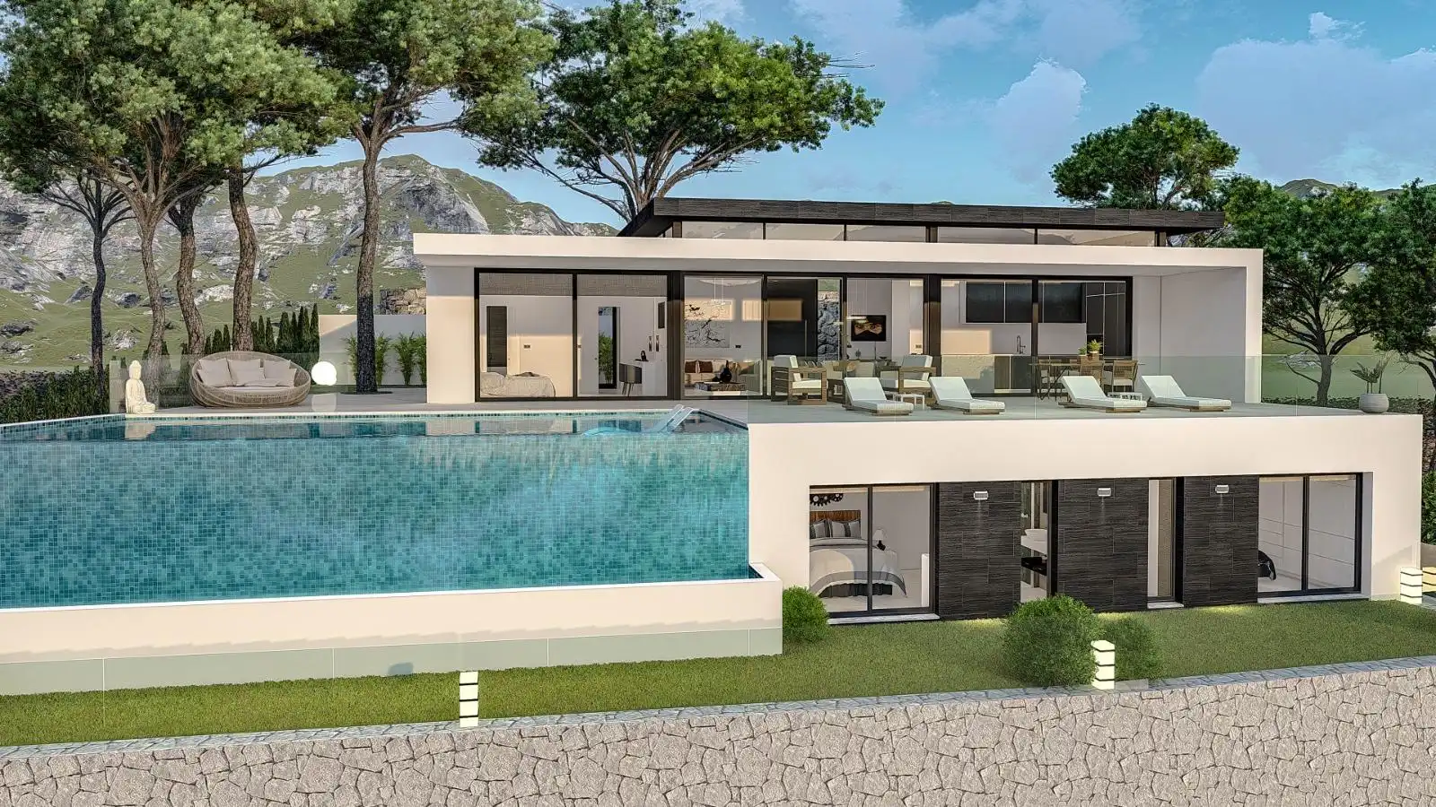 Chalet con piscina en venta en Mijas pueblo