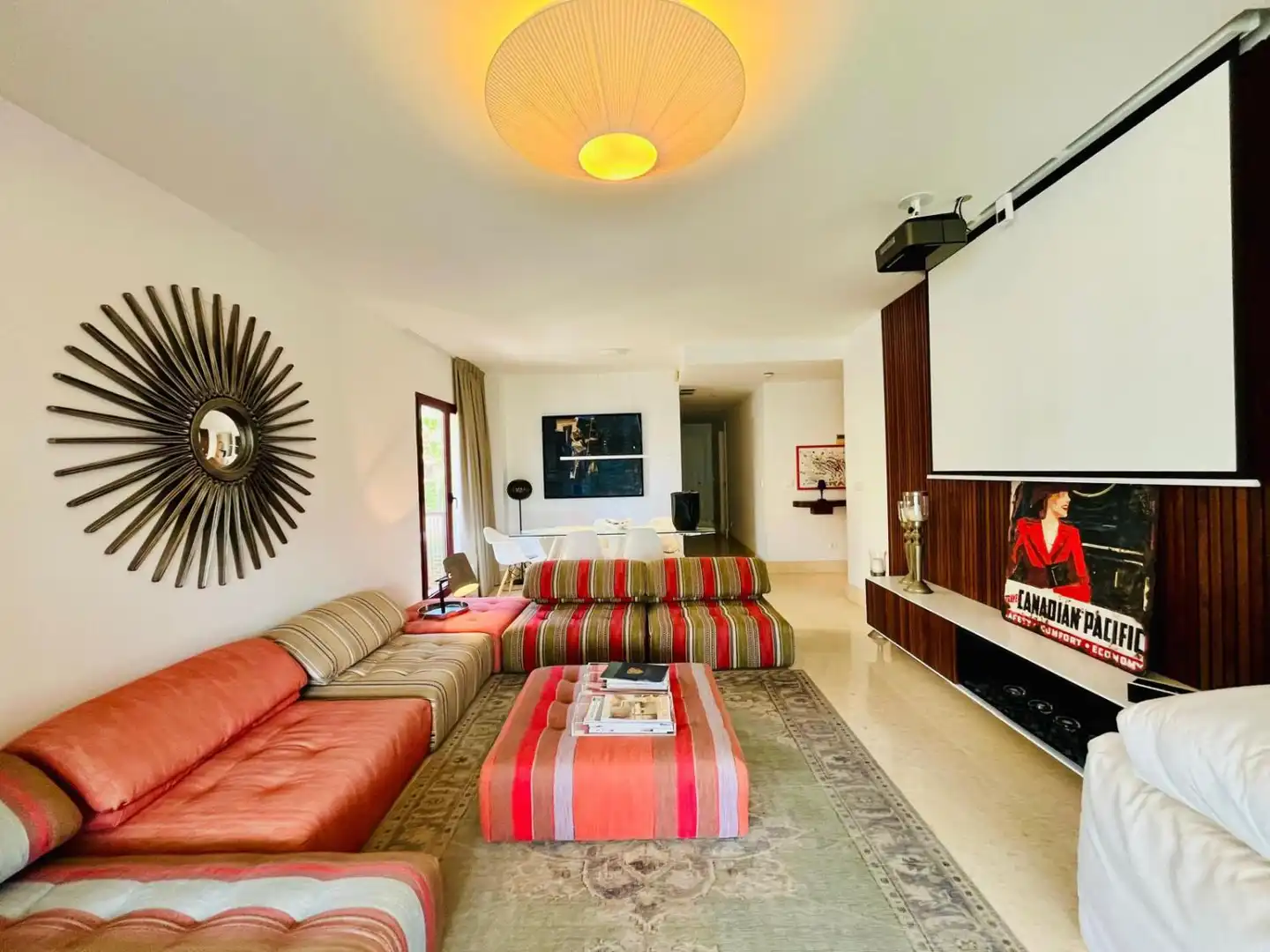 Living room of Apartments for rent in Sotogrande  with Air Conditioner, Heating and Terrace