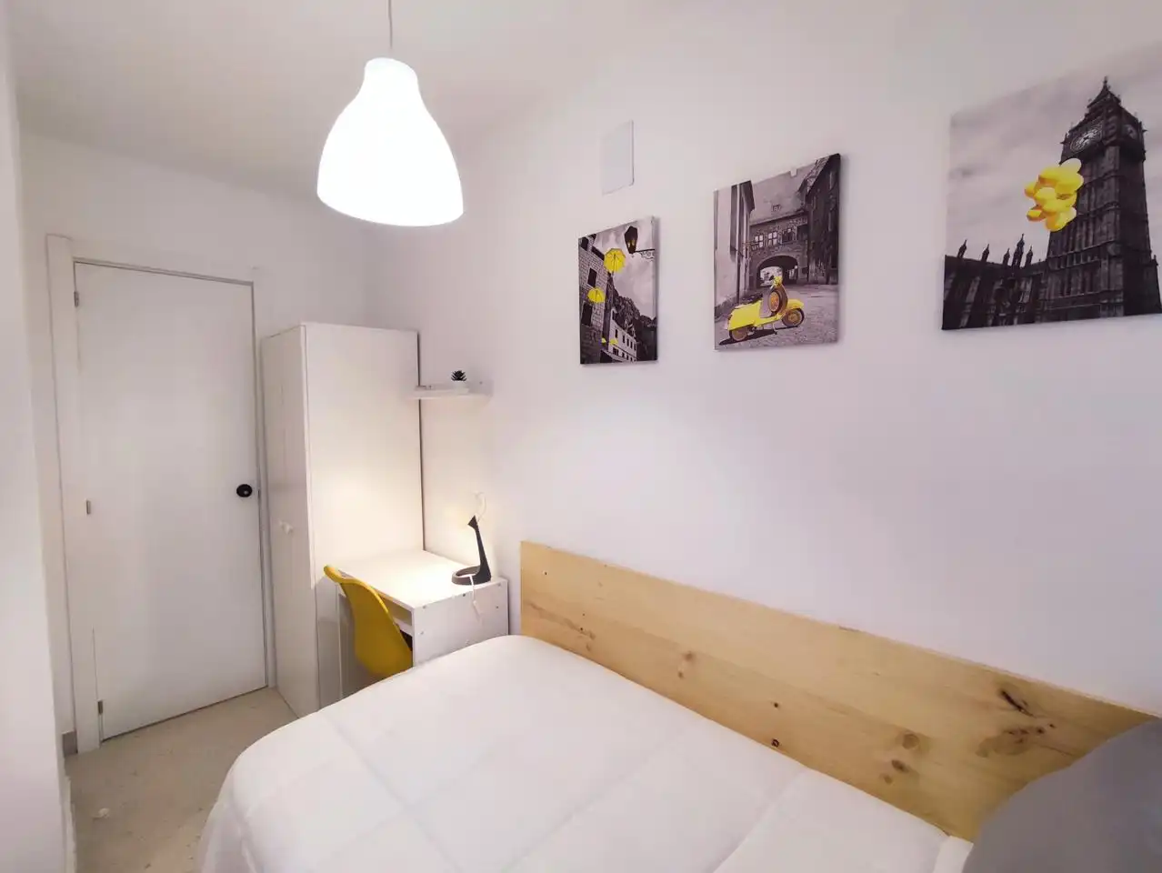 Dormitori de Planta baixa de lloguer en Granada amb Aire condicionat, Terrassa i Moblat