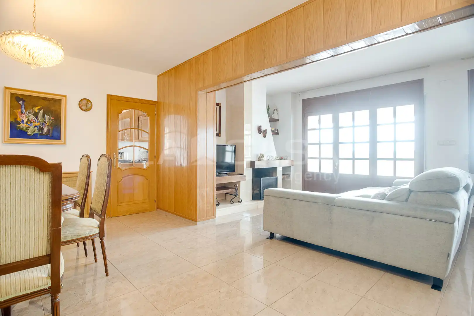Sala d'estar de Casa o xalet en venda en Lliçà d'Amunt amb Calefacció, Terrassa i Balcó