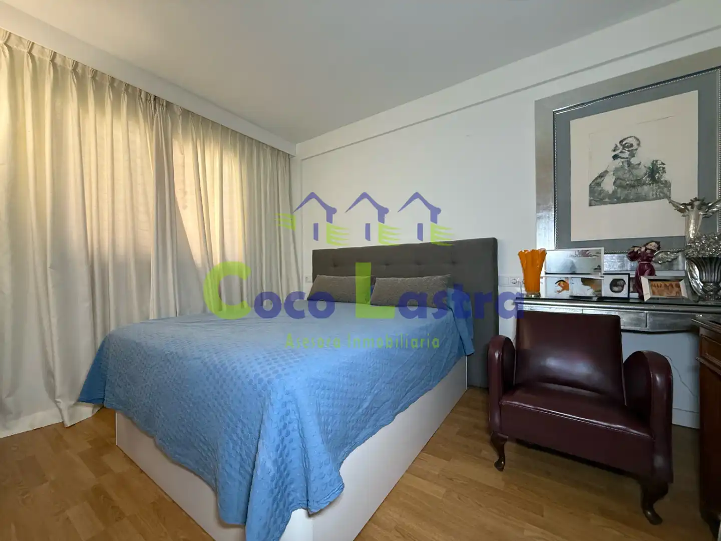 Bedroom of Houses for sale in Monterrubio de Armuña  with Air Conditioner, Heating and Private garden