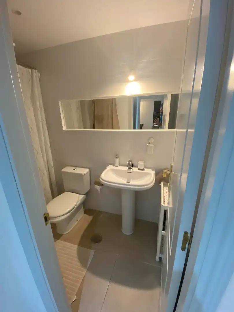 Baño de Planta baja de alquiler en Estepona con Aire acondicionado, Calefacción y Terraza