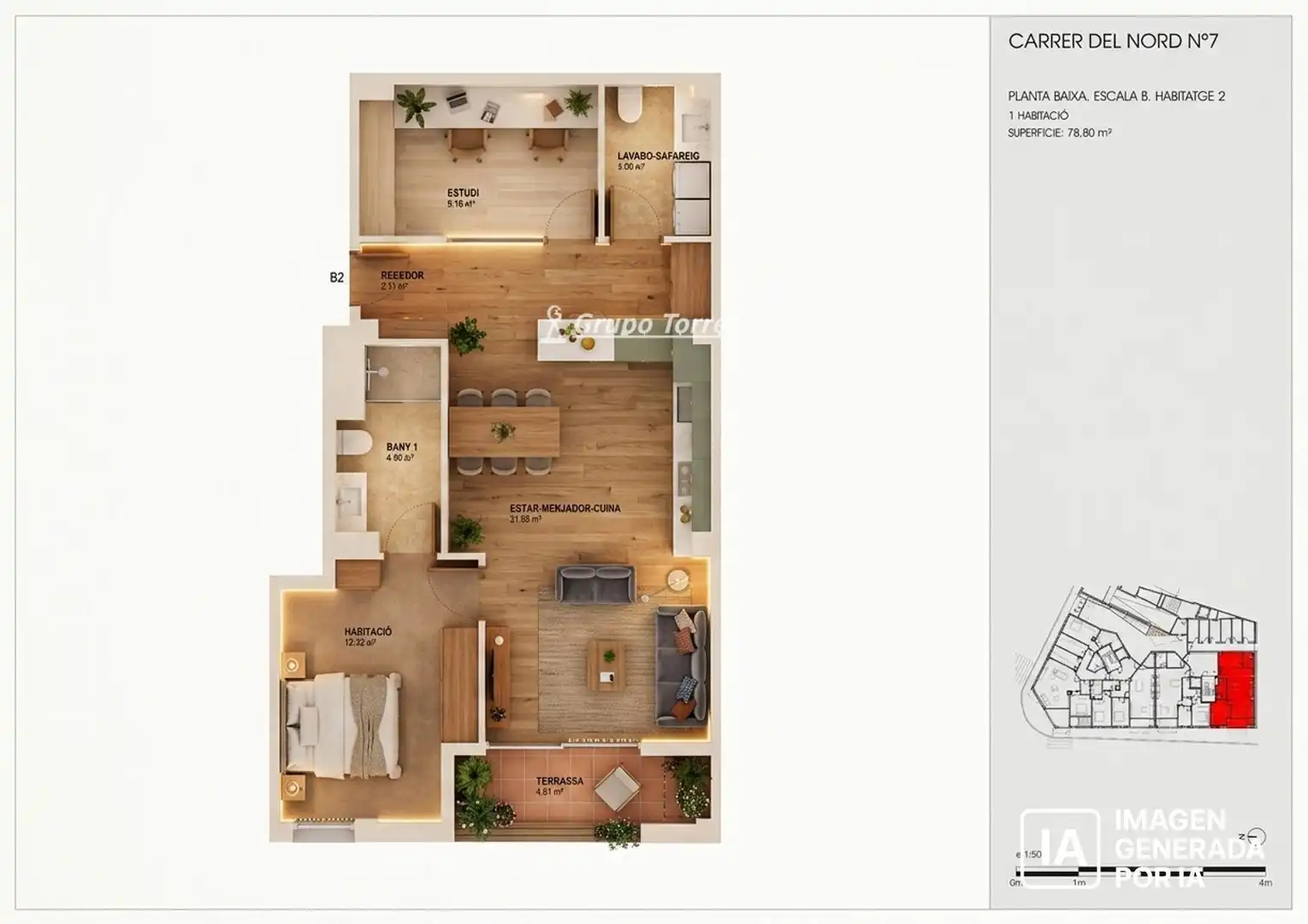Pis en venda a del Nord, Centre