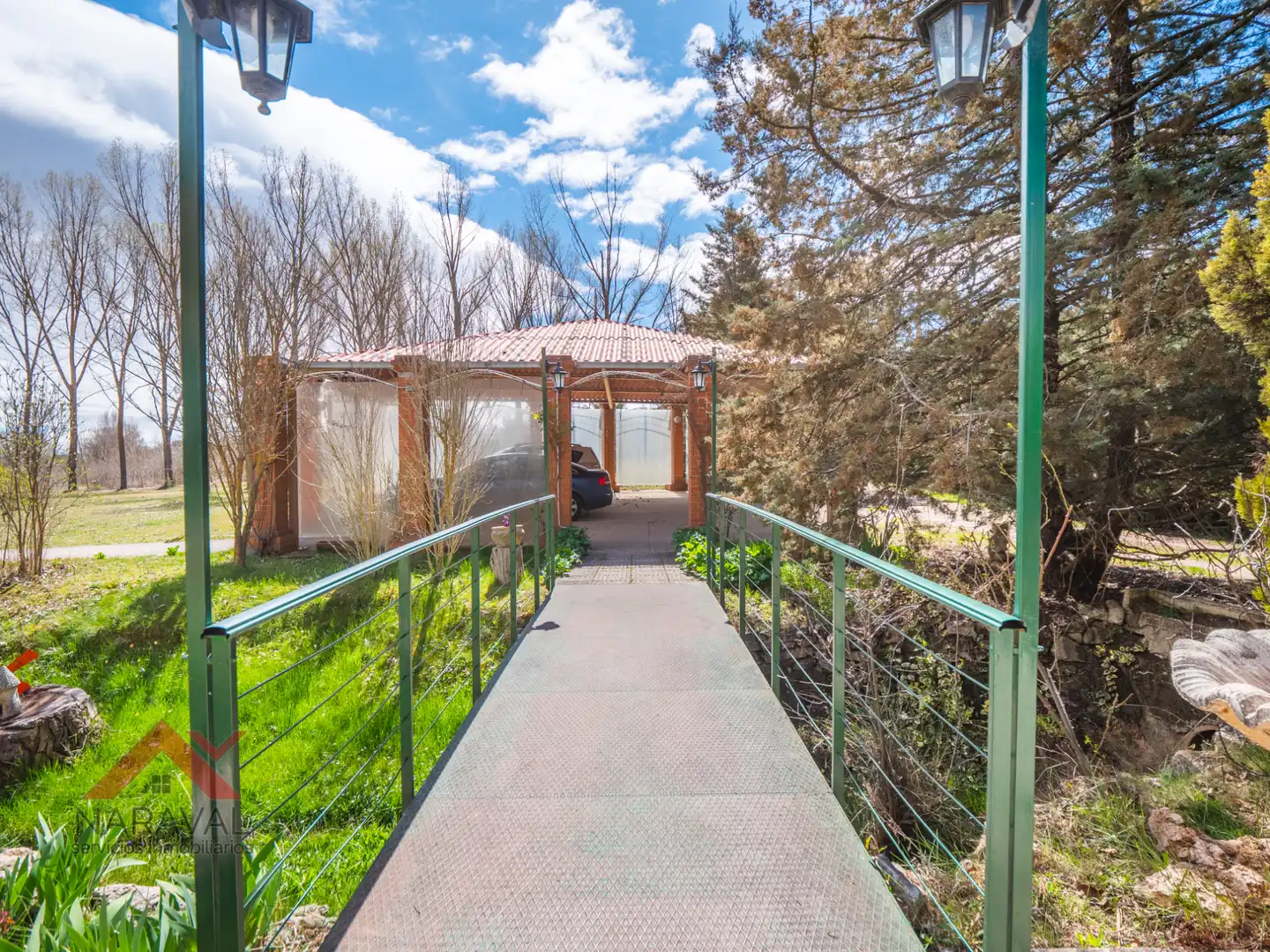Terrassa de Casa o xalet en venda en Burgo de Osma - Ciudad de Osma amb Calefacció, Jardí privat i Terrassa