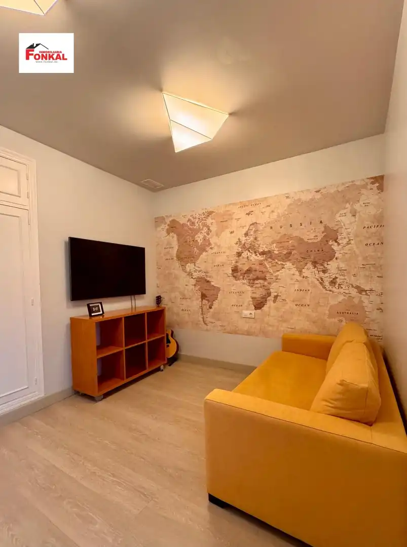 Living room of Flat for rent in Jerez de la Frontera  with Air Conditioner, Heating and Furnished