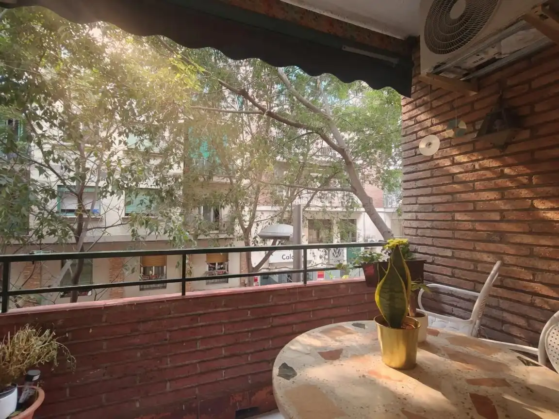 Balcony of Apartments for sale in Barcelona  with Air Conditioner, Heating and Storage room