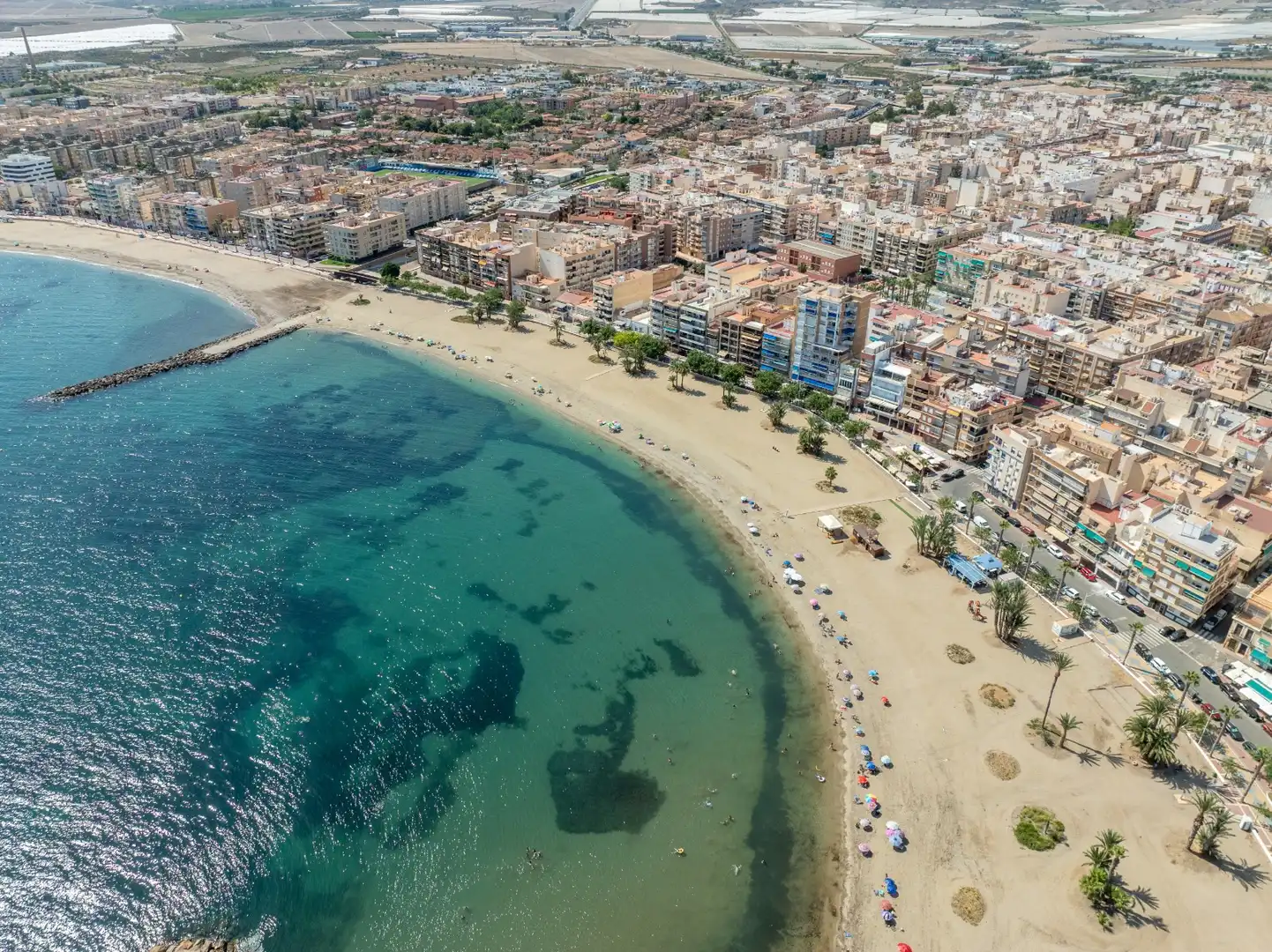 Vista exterior de Piso en venta en Águilas con Aire acondicionado y Terraza