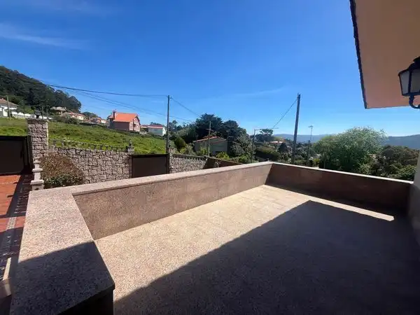 Terraza de Casa o chalet en venta en A Guarda   con Calefacción, Jardín privado y Terraza