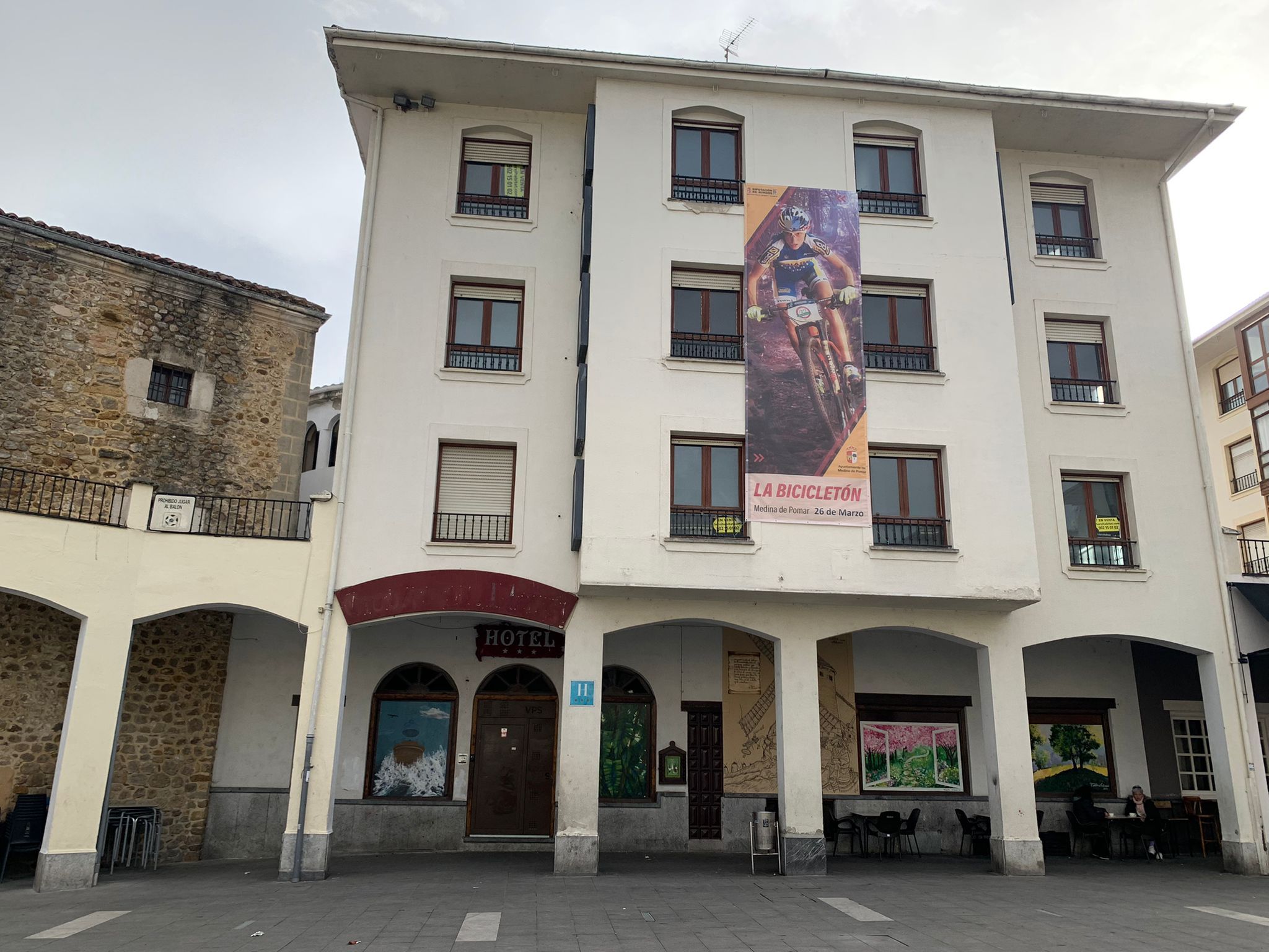 Exterior view of Building for sale in Medina de Pomar