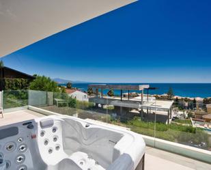 Bedroom of House or chalet for sale in Estepona  with Air Conditioner, Terrace and Swimming Pool