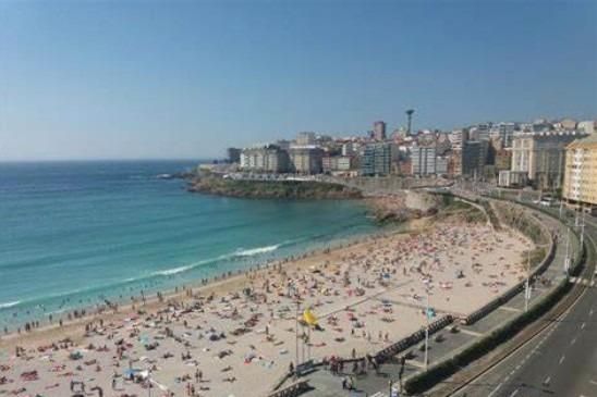 Vista exterior de Piso en venta en A Coruña Capital  con Calefacción y Trastero