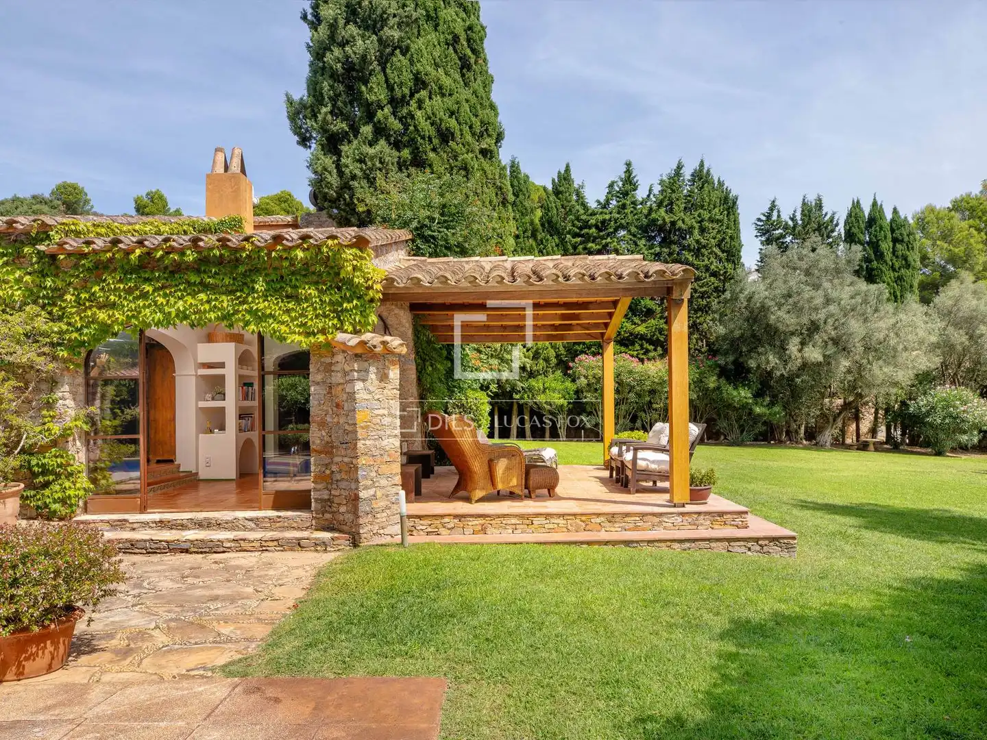 Jardí de Casa o xalet en venda en Begur amb Aire condicionat, Calefacció i Jardí privat