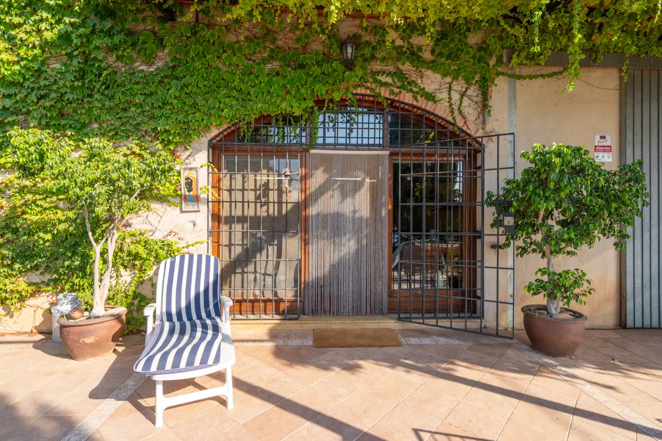 Terrassa de Finca rústica en venda en L'Aldea amb Jardí privat, Terrassa i Moblat