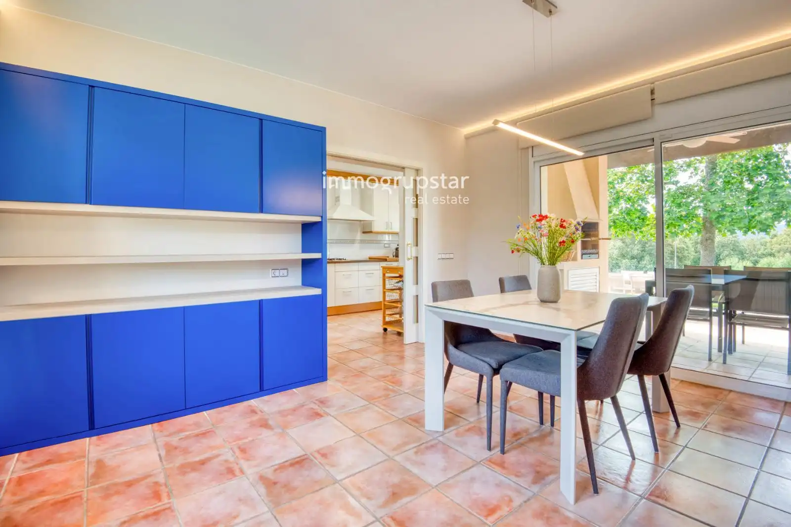 Comedor de Casa o chalet en venta en Santa Cristina d'Aro con Calefacción, Terraza y Piscina