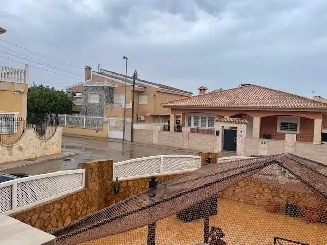 Vista exterior de Casa o chalet en venta en Cartagena con Aire acondicionado, Jardín privado y Balcón