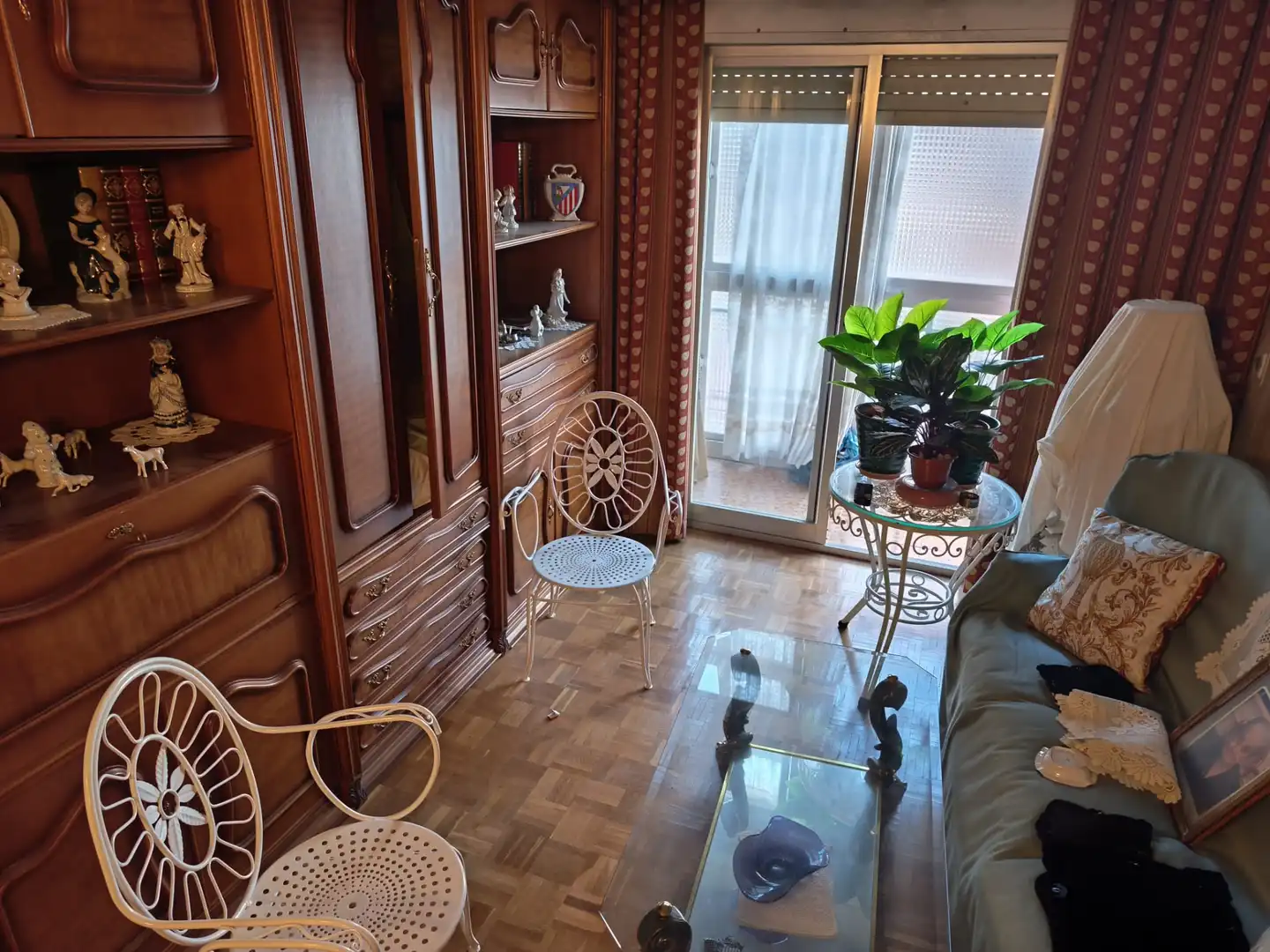 Wohnzimmer von Wohnung zum Verkauf in Madrid mit Heizung, Terrasse und Möbliert
