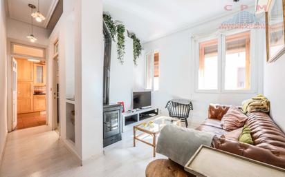 Living room of Flat to rent in  Madrid Capital  with Air Conditioner