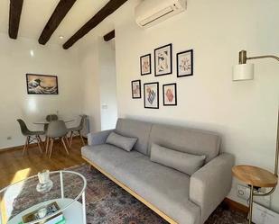 Living room of Flat to rent in  Madrid Capital  with Air Conditioner, Heating and Terrace