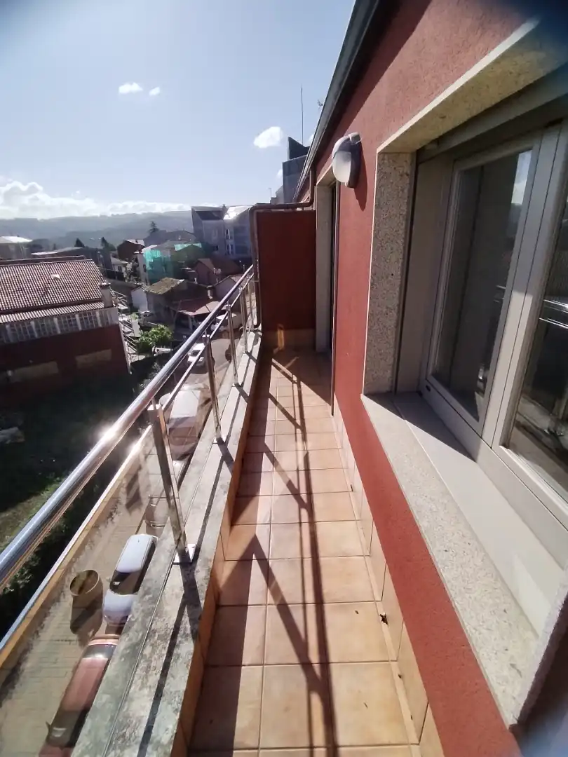 Balcony of Flat for sale in Carral, A Coruña