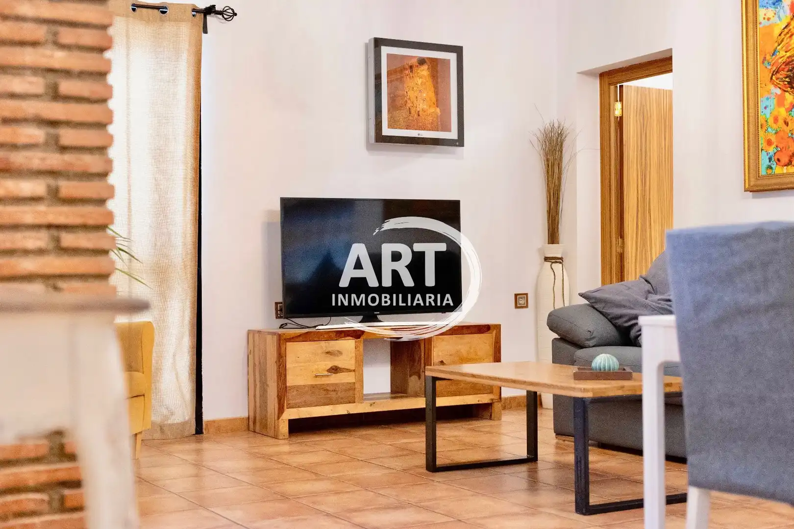 Living room of Houses for sale in L'Eliana  with Air Conditioner, Heating and Terrace