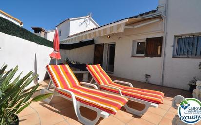 Garden of Single-family semi-detached for sale in Roses  with Heating, Terrace and Furnished