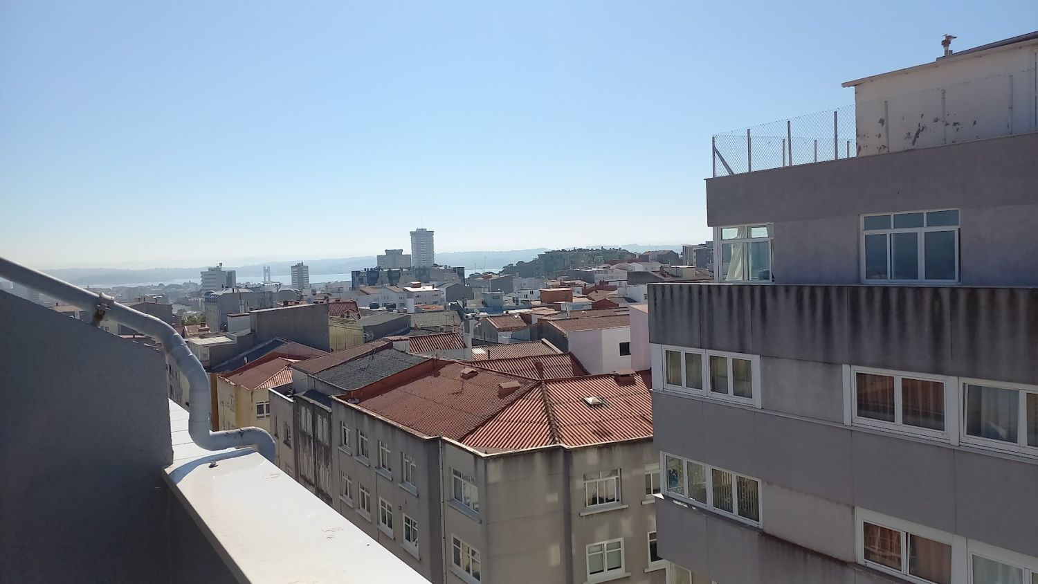 Exterior view of Flat for sale in A Coruña Capital   with Balcony