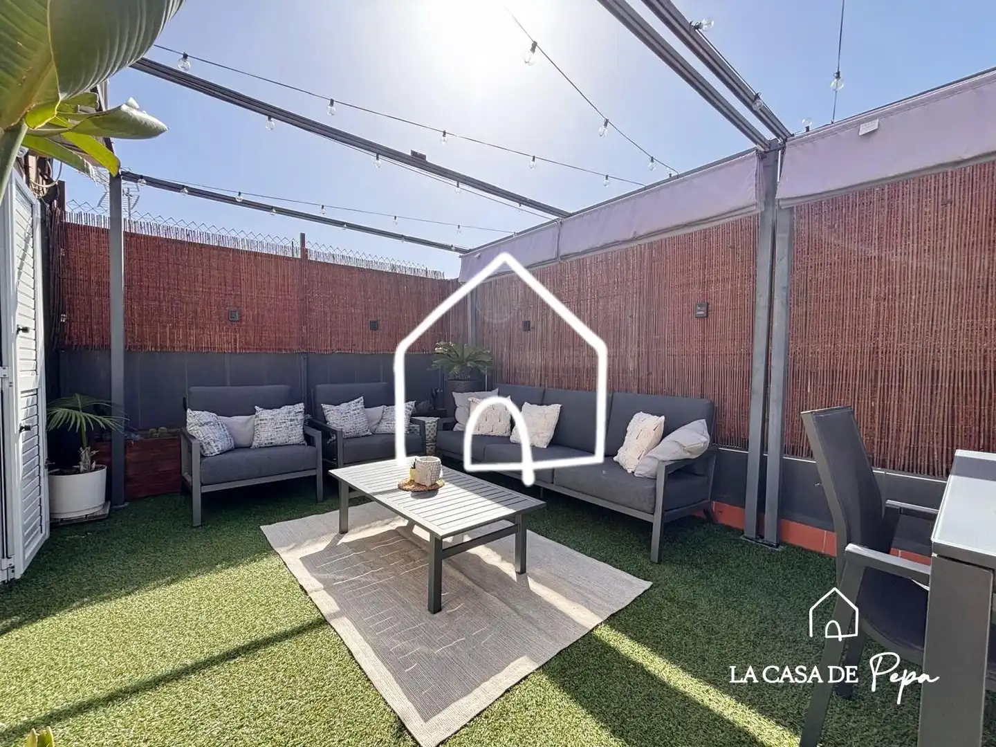 Terrasse von Dachboden zum Verkauf in Viladecans mit Klimaanlage, Heizung und Parkett