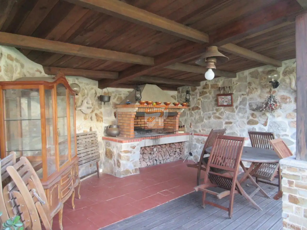 Terraza de Casa o chalet en venta en Cabanas con Calefacción y Jardín privado