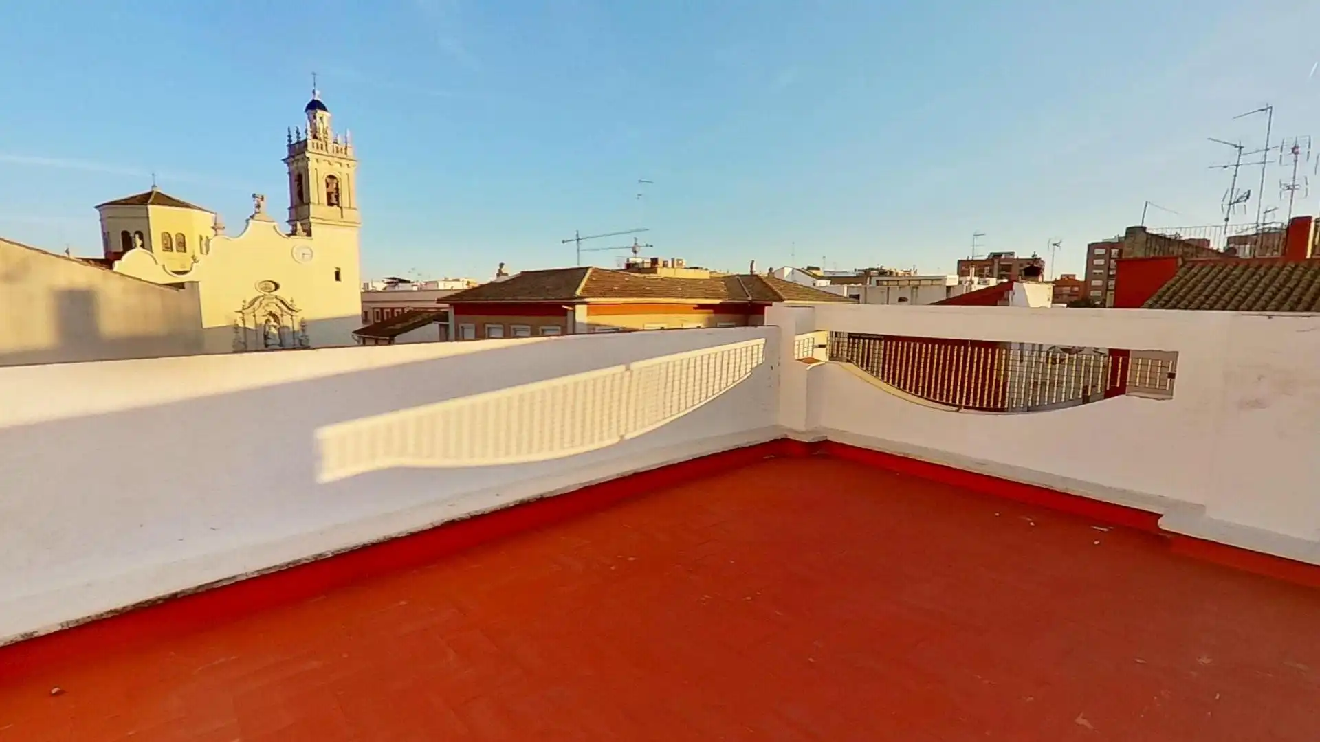 Terrassa de Casa adosada en venda en Alboraya