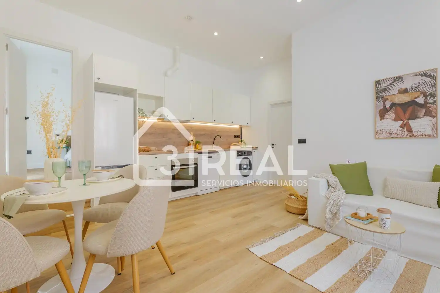 Bedroom of Flat for sale in Madrid  with Heating and Furnished