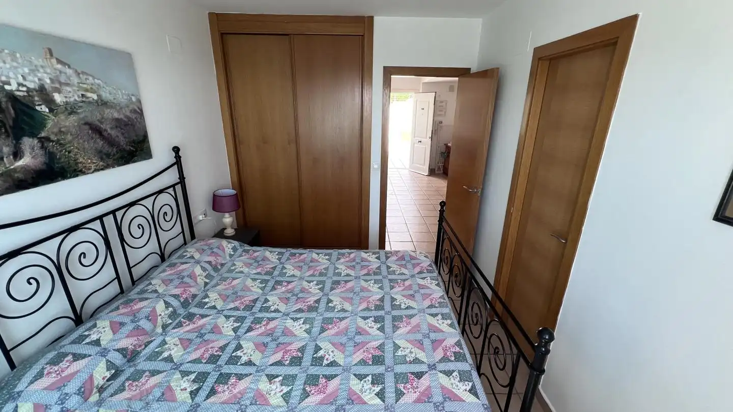 Schlafzimmer von Wohnung zum Verkauf in Peñíscola / Peníscola mit Heizung, Terrasse und Schwimmbad