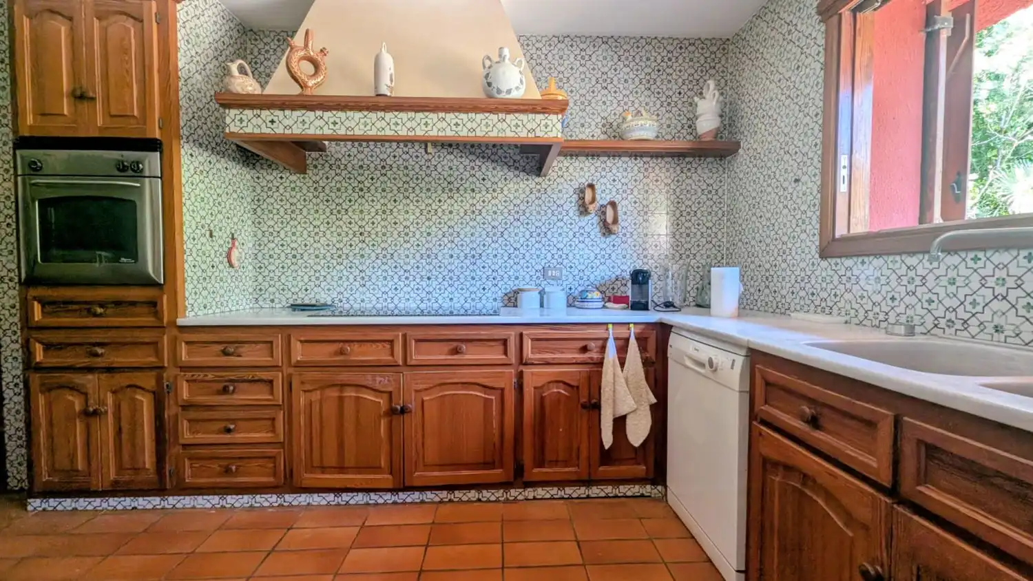 Cocina de Casa o chalet de alquiler en Borriol con Calefacción, Terraza y Trastero