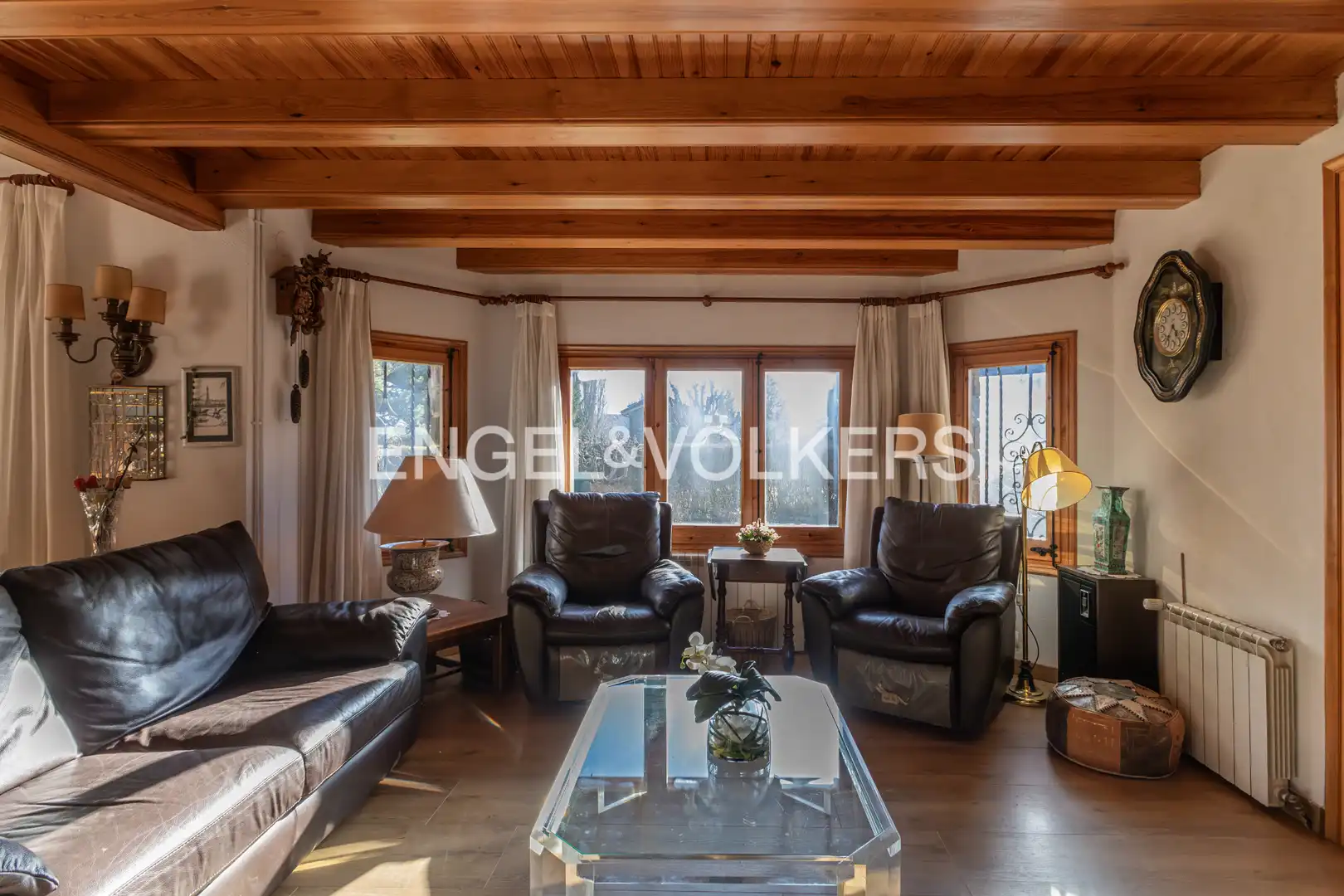 Sala de estar de Casa o chalet en venta en Llívia con Calefacción, Jardín privado y Parquet