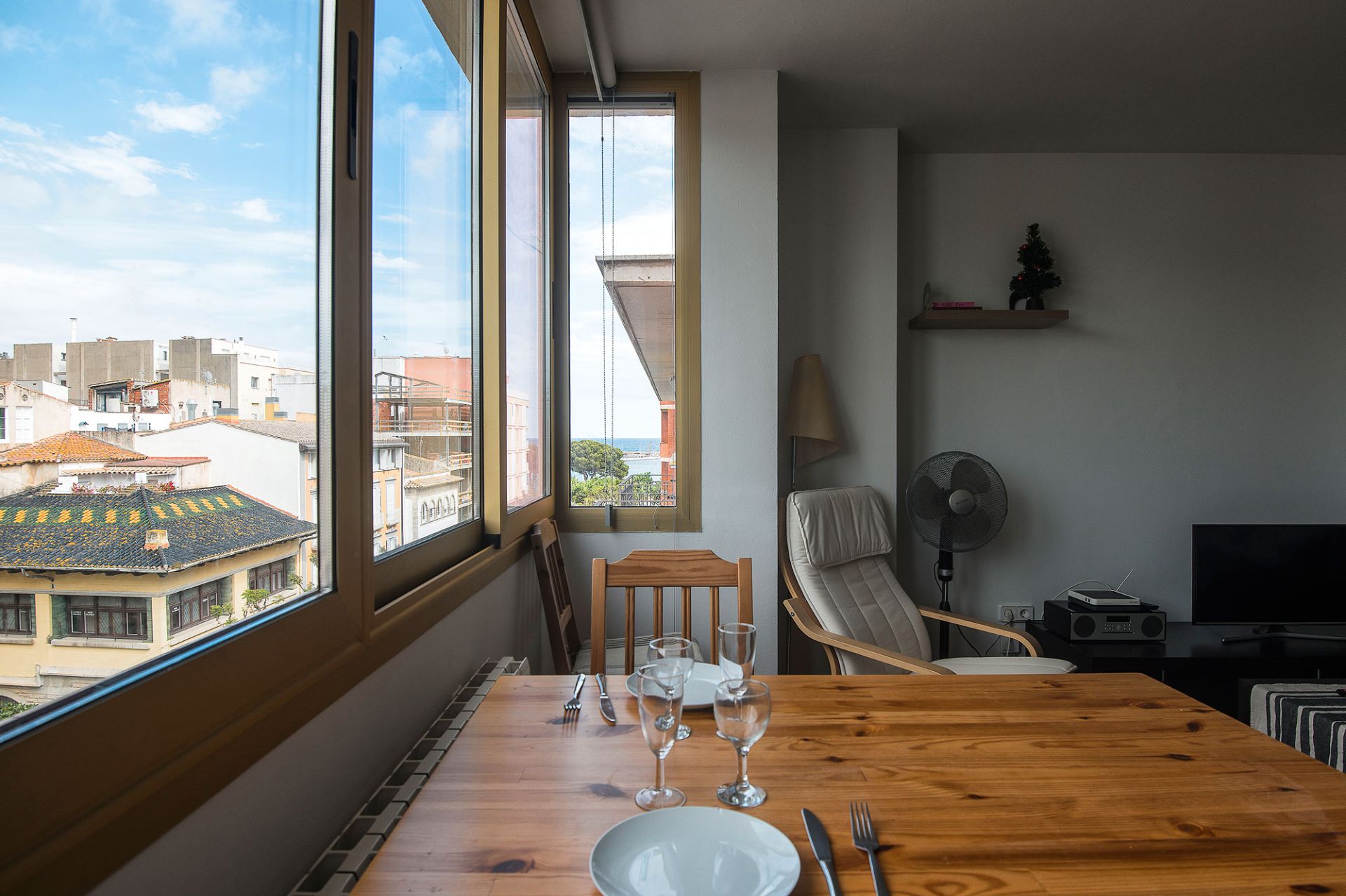 Menjador de Apartament en venda en Sant Feliu de Guíxols amb Aire condicionat, Calefacció i Moblat